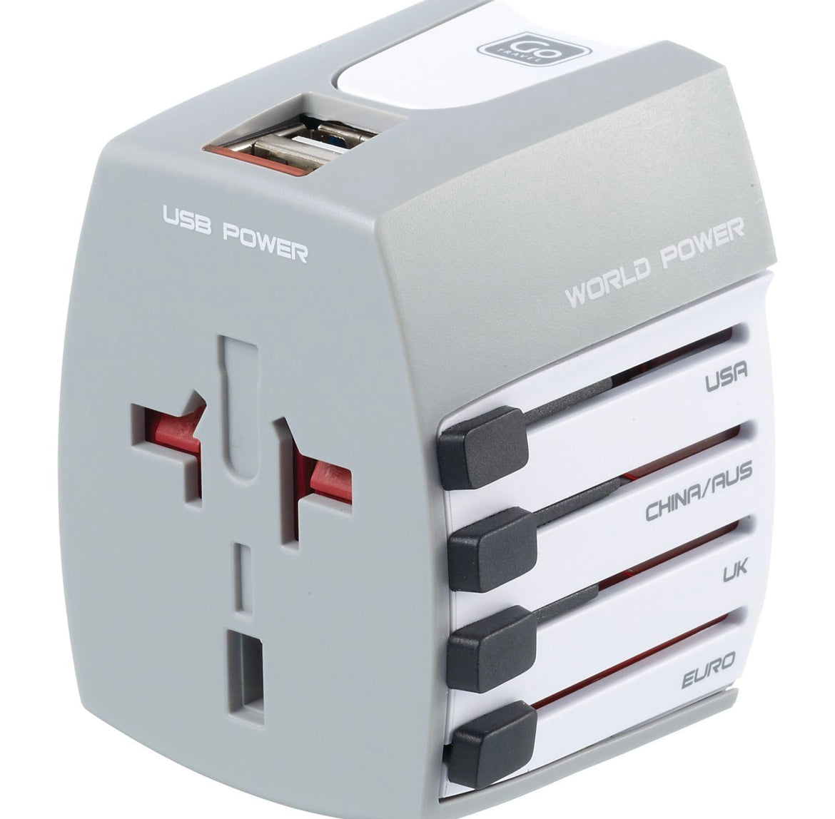 Universal Adapter Travel Plug with 2 USB Ports