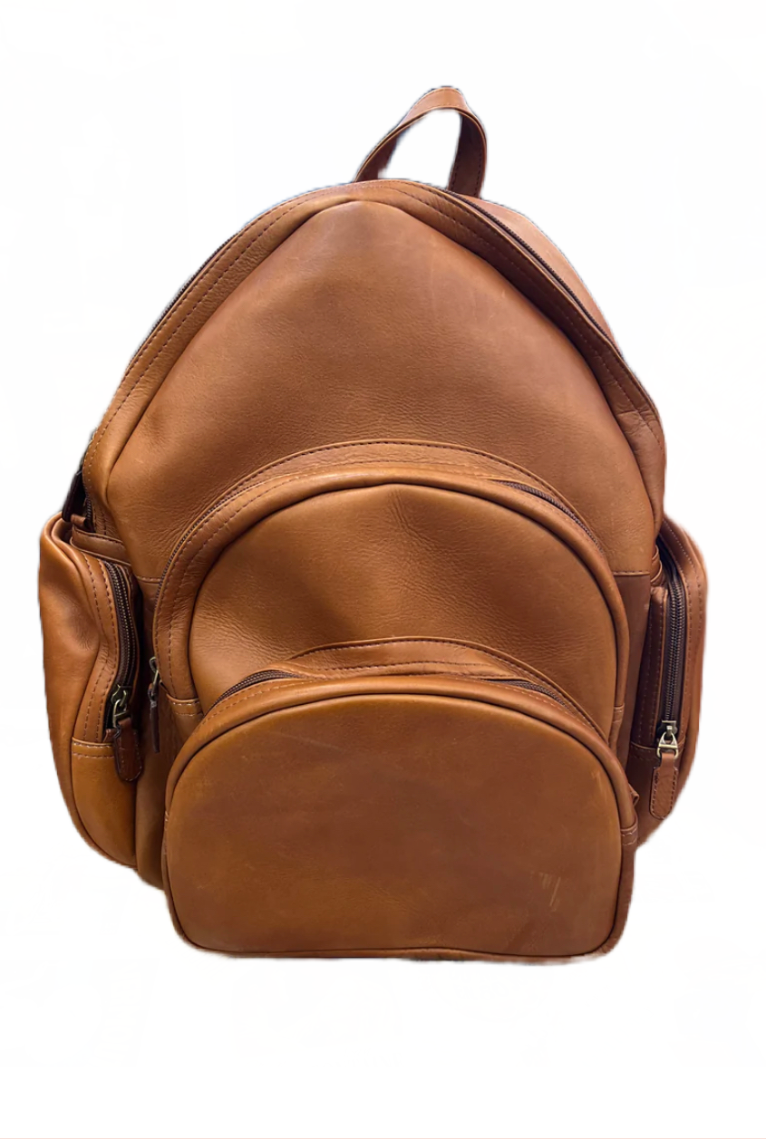 On Sale- Dorado Leather Backpack (Tan)