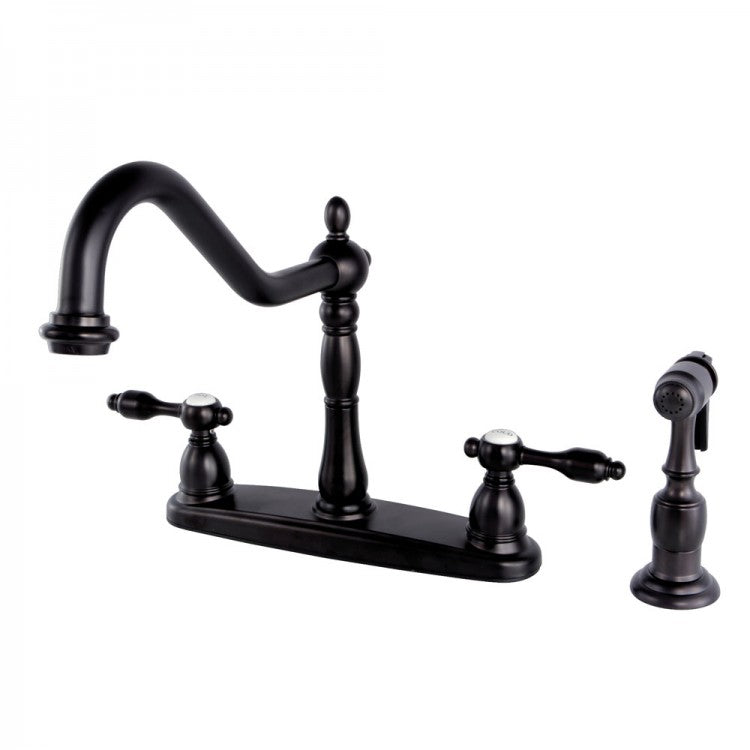 Kingston Brass 29096854 Kb1755talbs Centerset Kitchen Faucet, Oil Rubbed Bronze - Oil Rubbed Bronze