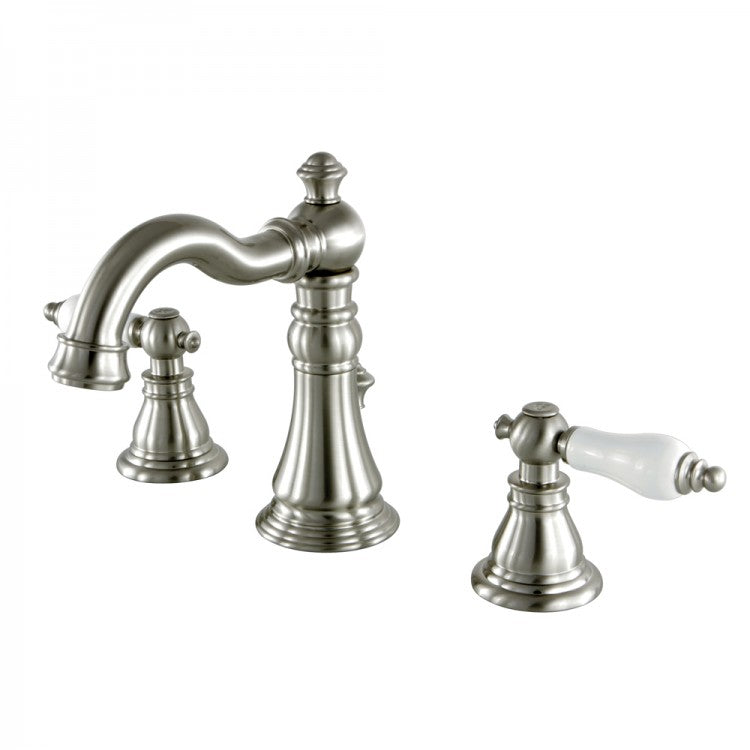 Kingston Brass 44124573 Fauceture Fsc1978apl Widespread Lavatory Faucet, Satin Nickel - Satin Nickel