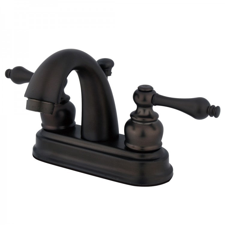Kingston Brass KB5615AL Kb5615al 4-inch Centerset Lavatory Faucet, Oil Rubbed Bronze - Oil Rubbed Bronze