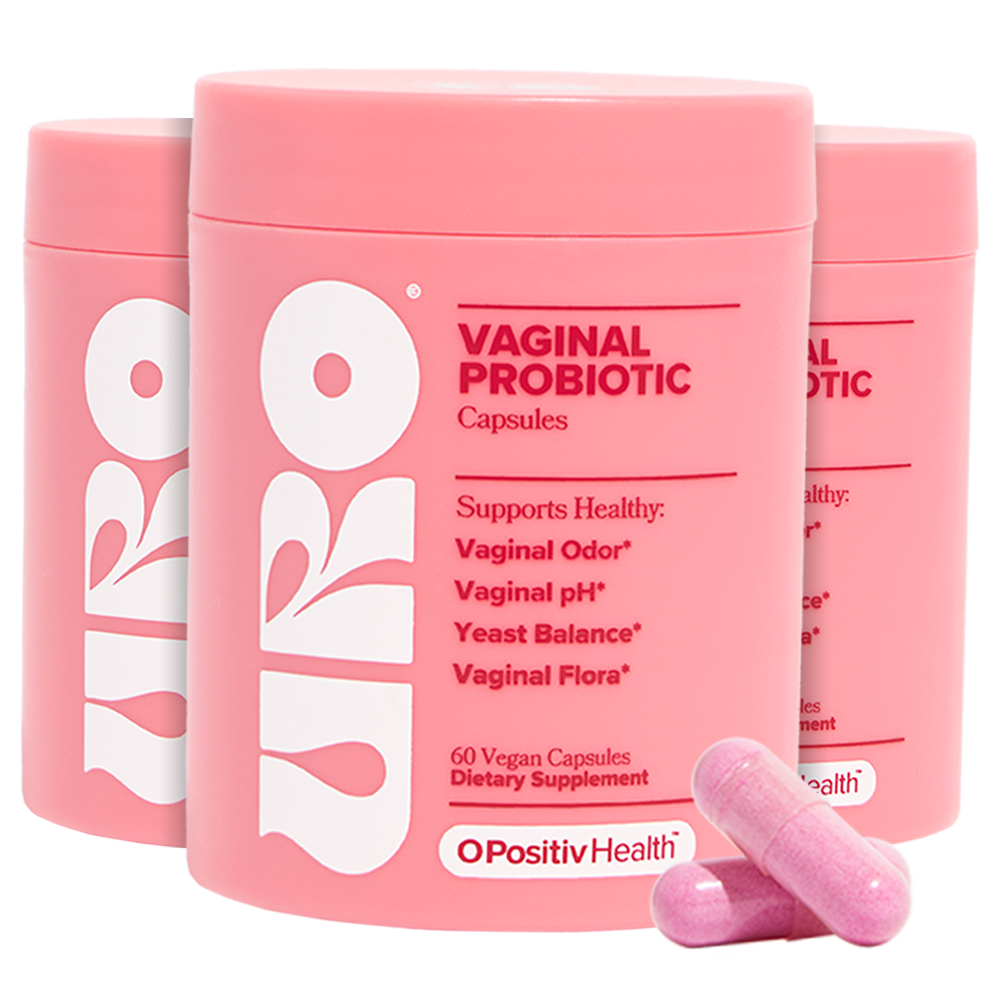 URO Vaginal Probiotic Capsules / 3 Bottle Subscription