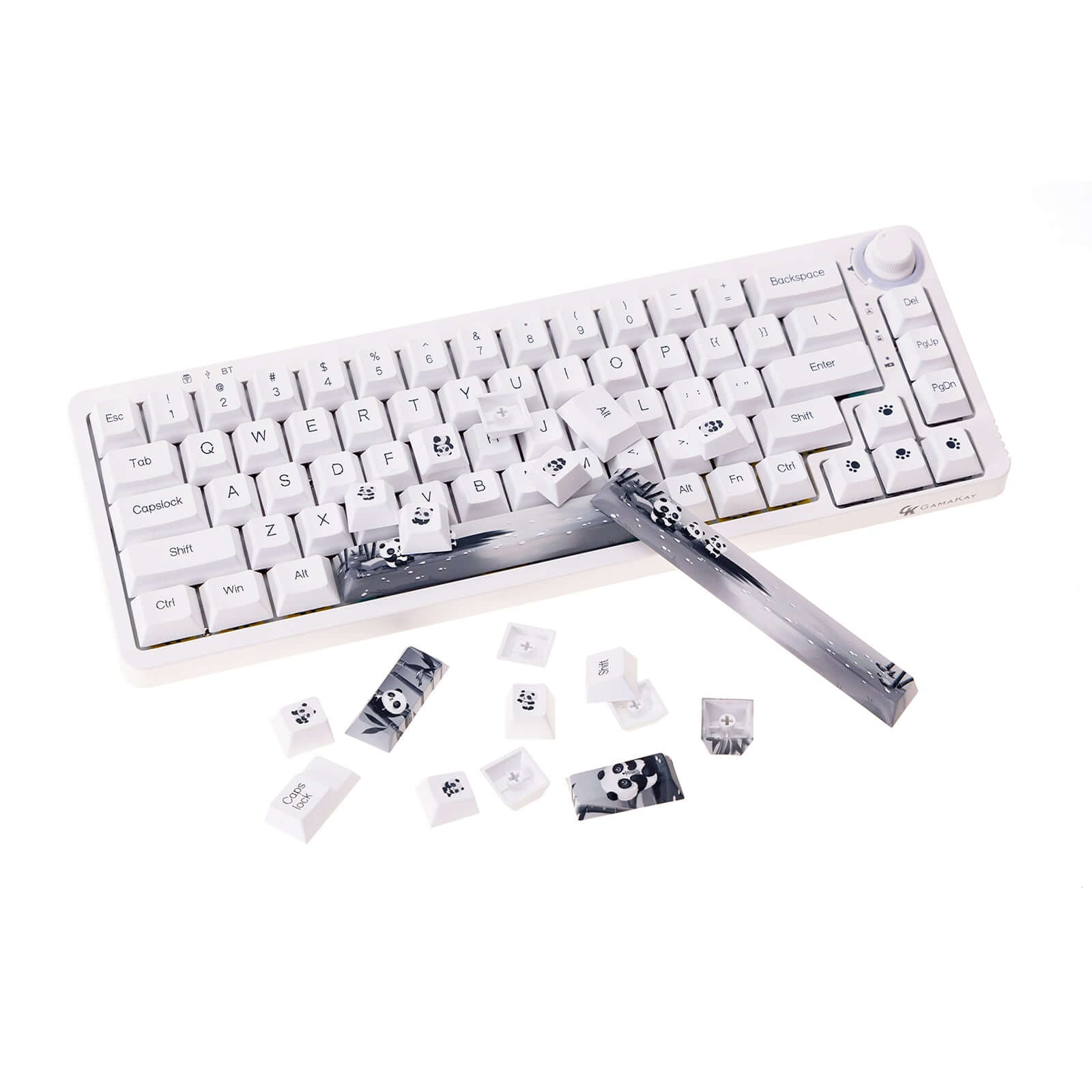 GamaKay 143 Keys Panda Keycaps Set