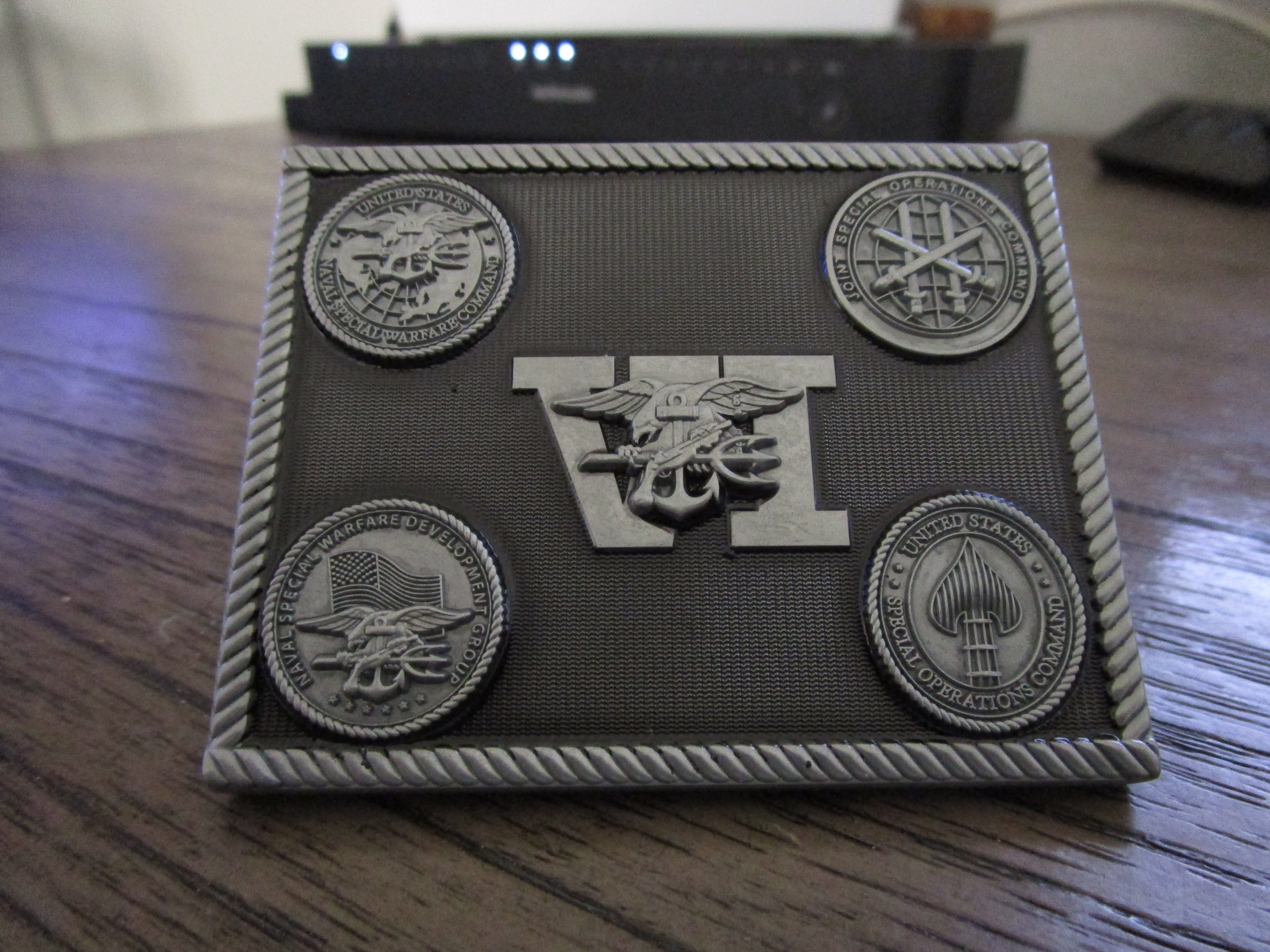 SEAL Team Six Grey Squadron NSWDG Navy Team Six DEVGRU Challenge Coin