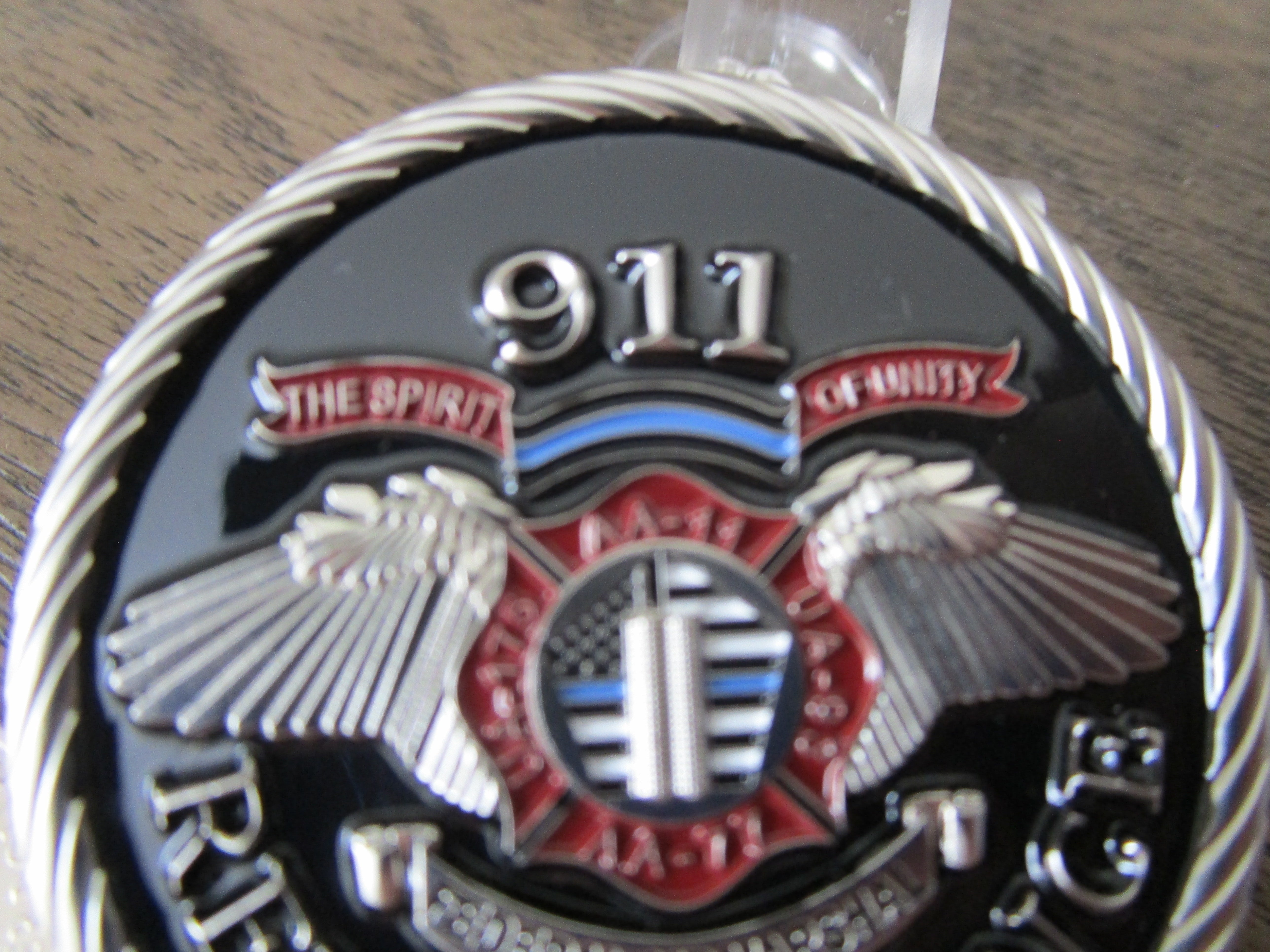 Federal Air Marshal Service FAM Sept. 11th 911 Remembrance Challenge Coin