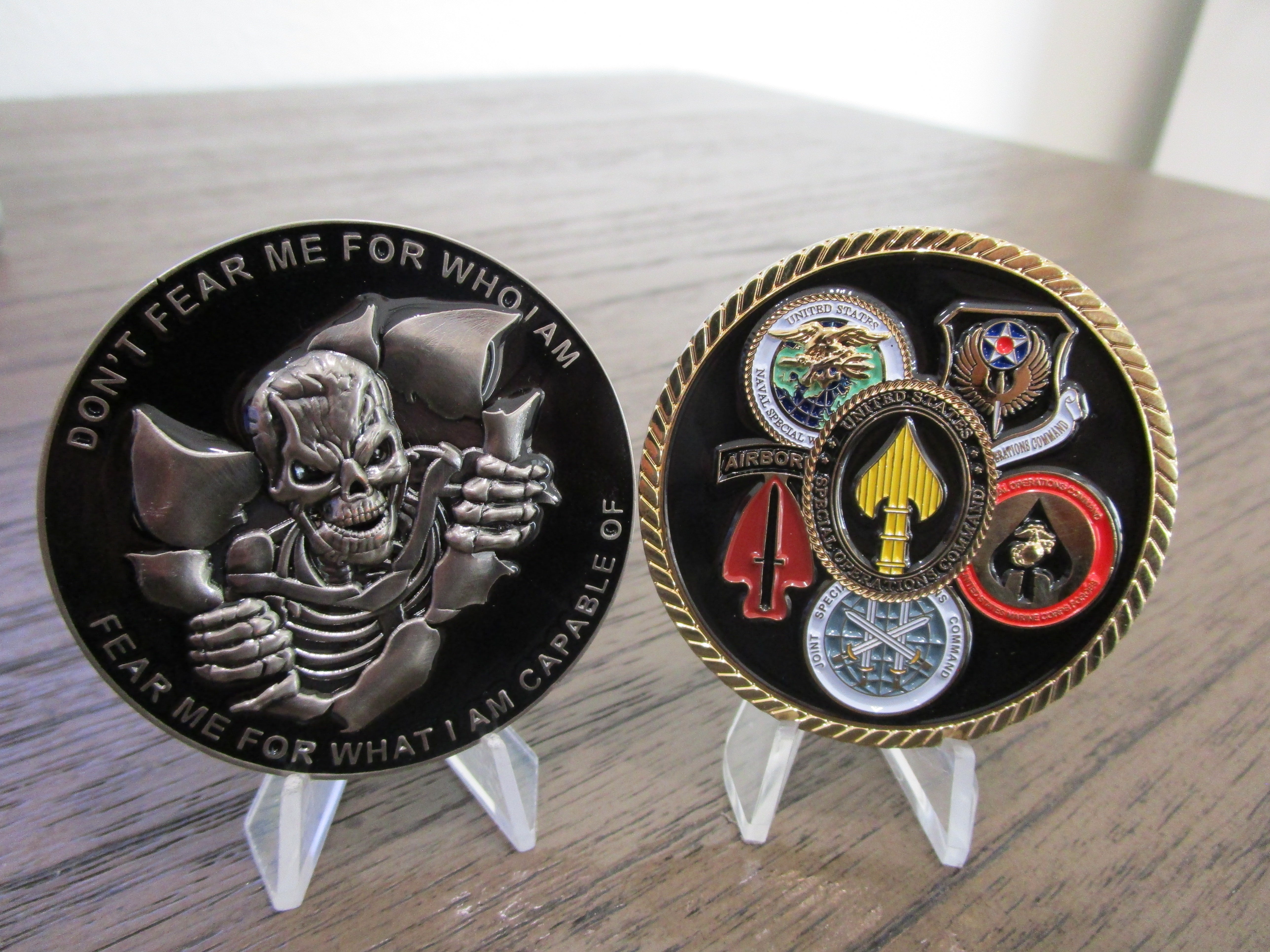 United States Special Operations Command JSOC SOCOM AFSOC Reaper Challenge Coin