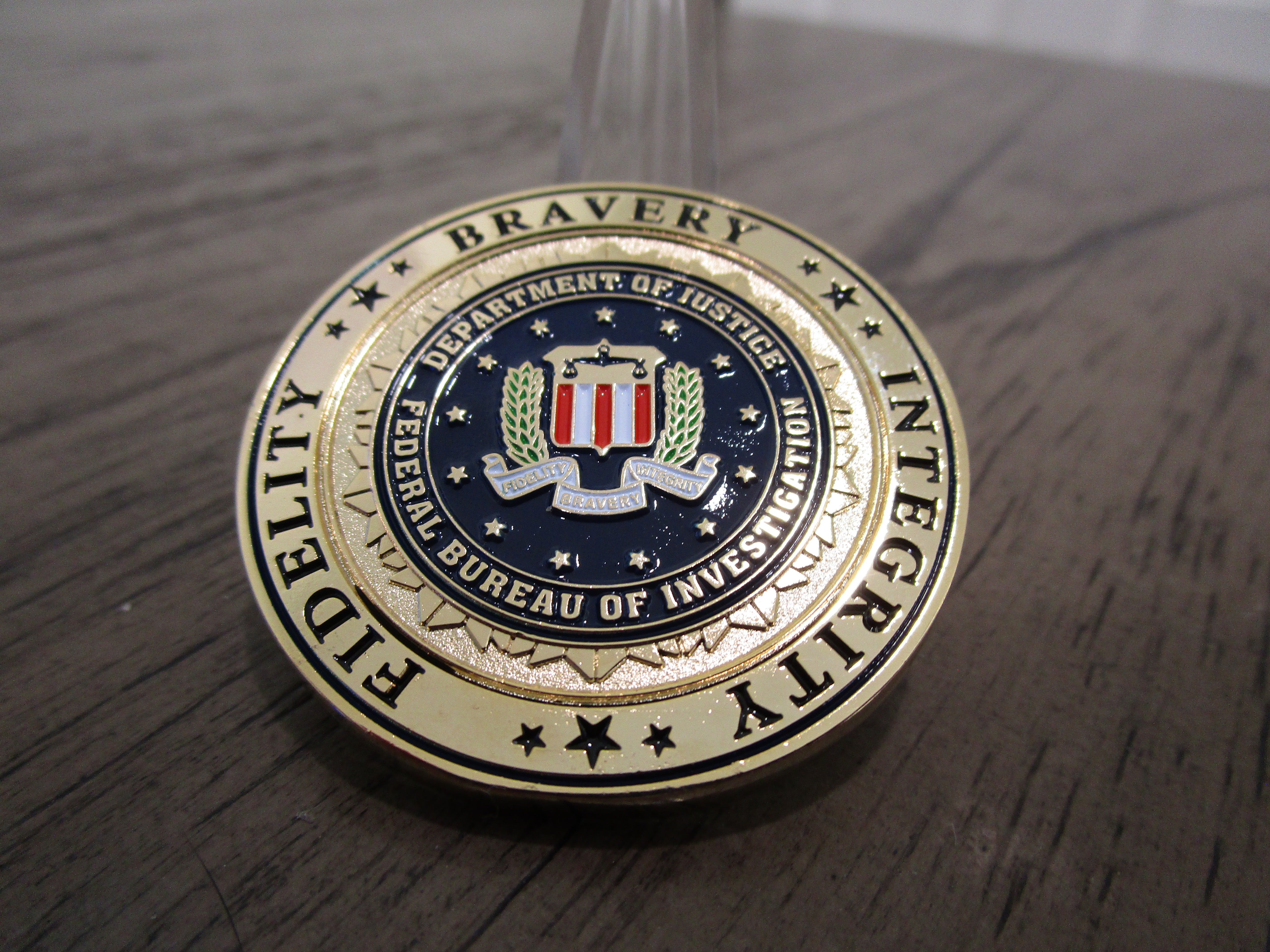 DOJ FBI Federal Bureau of Investigation Birmingham Alabama Field Office Challenge Coin