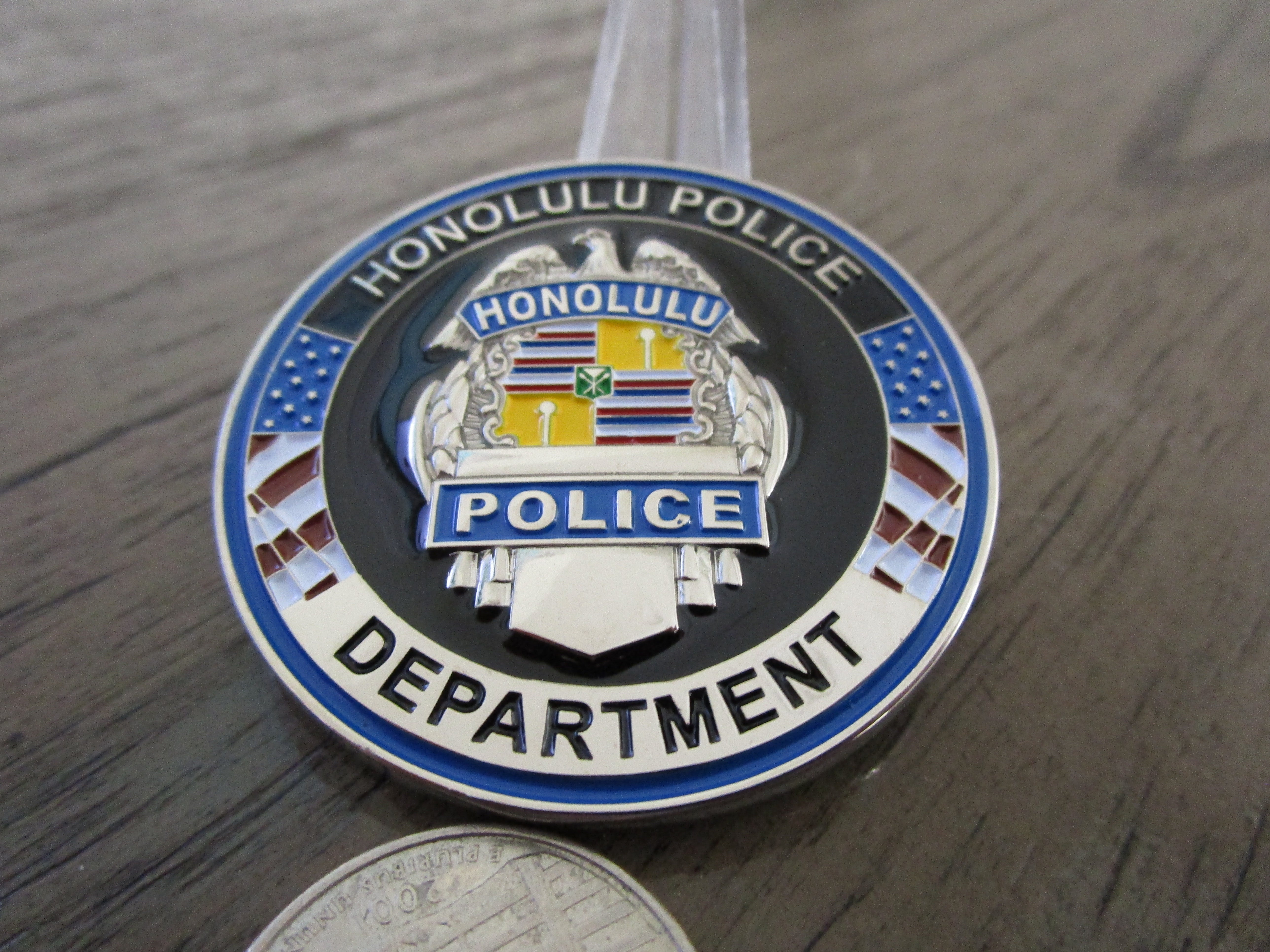 Honolulu Hawaii Police Department HPD Fairness Integrity Respect Challenge Coin