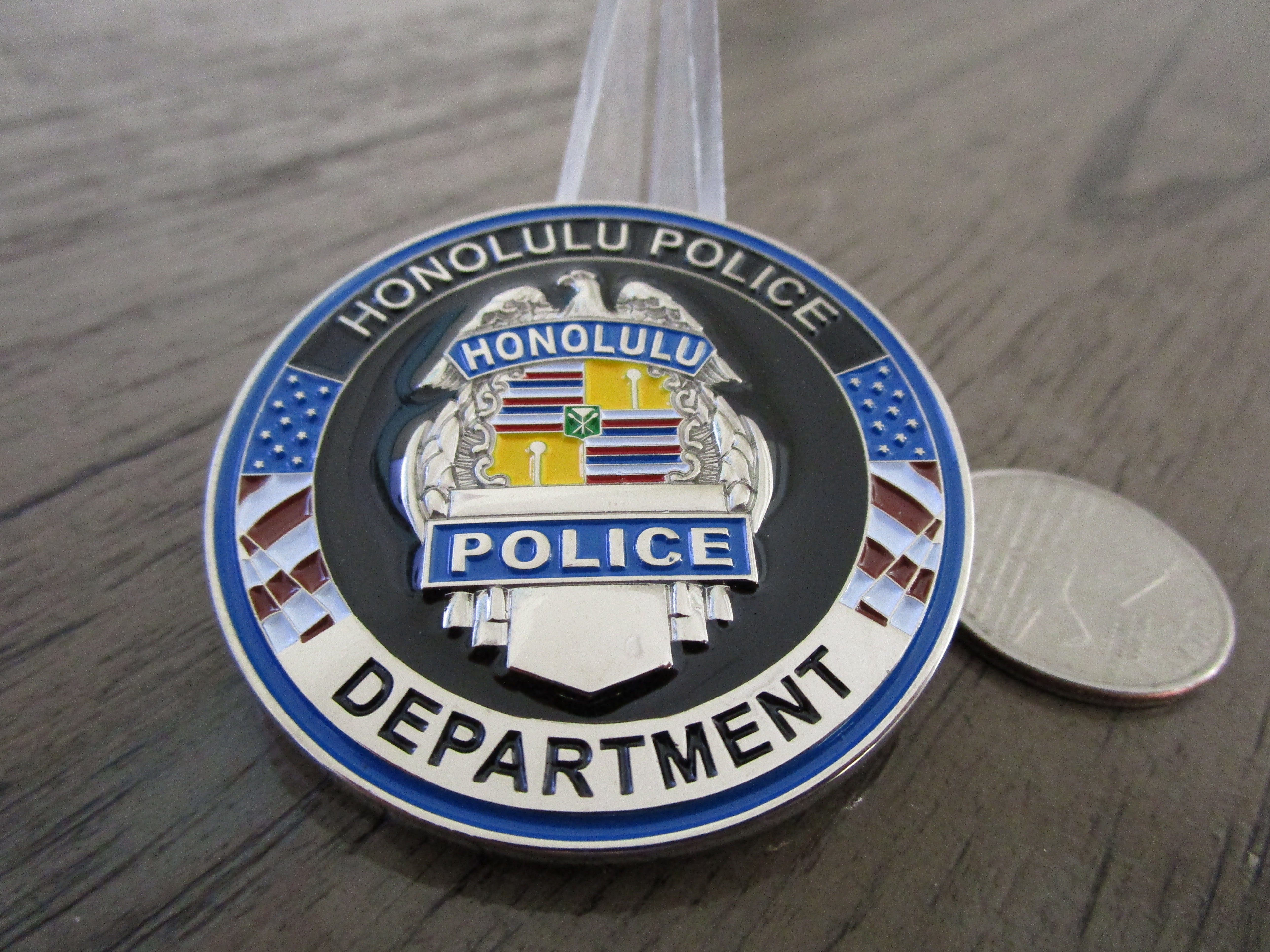 Honolulu Hawaii Police Department HPD Fairness Integrity Respect Challenge Coin