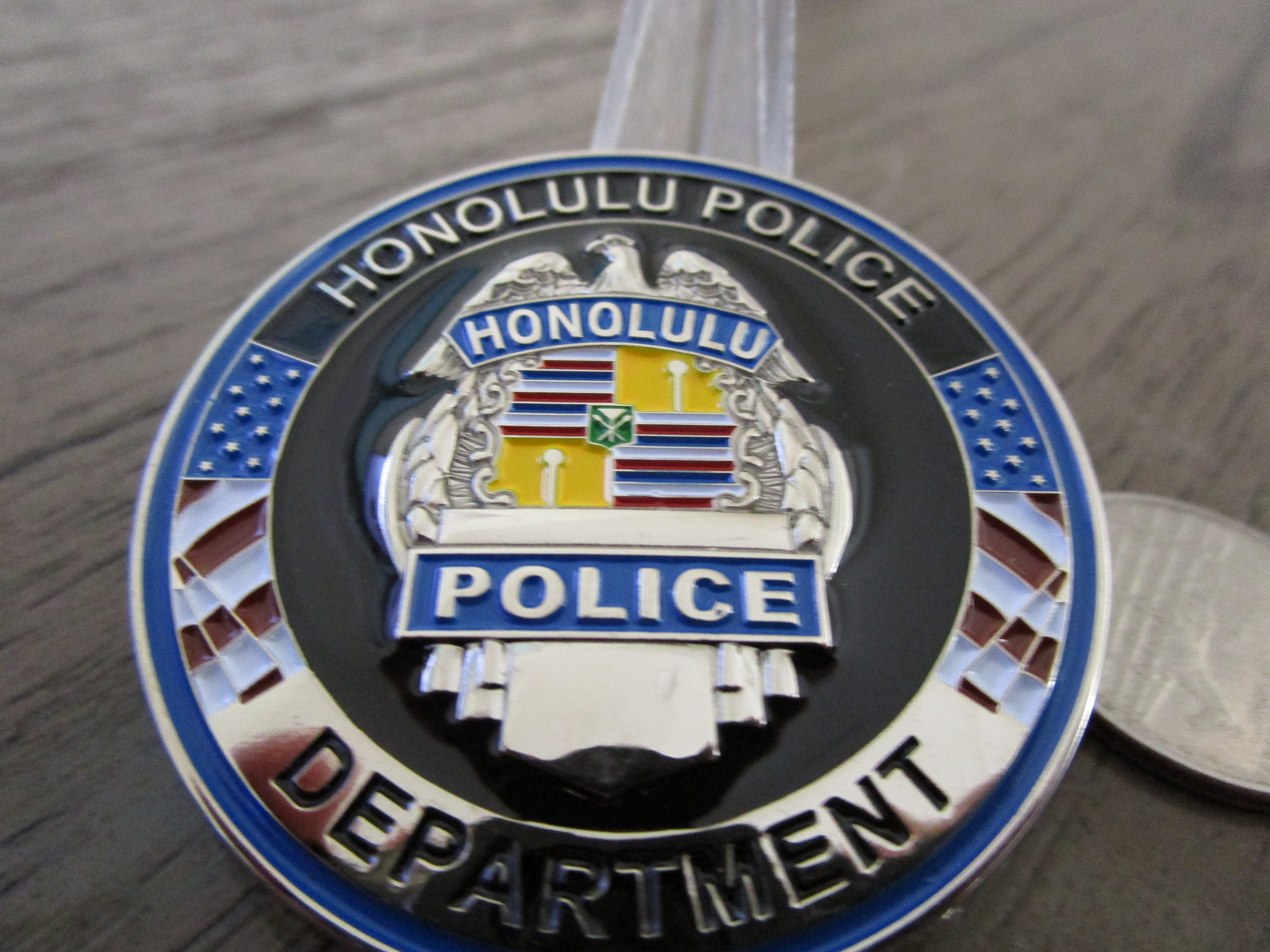 Honolulu Hawaii Police Department HPD Fairness Integrity Respect Challenge Coin