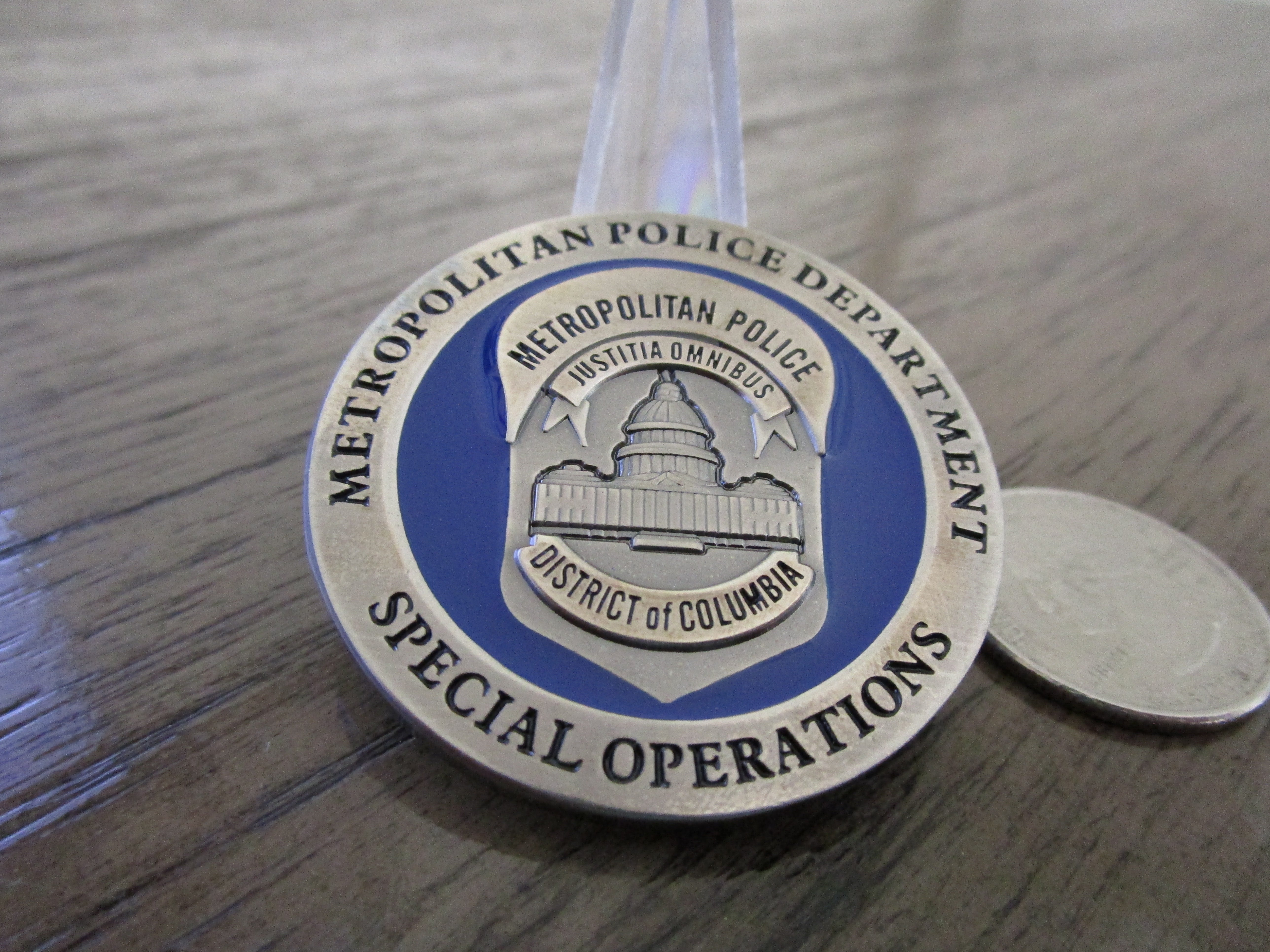 MPD MPDC Washington DC Metropolitan Police Special Operations Challenge Coin