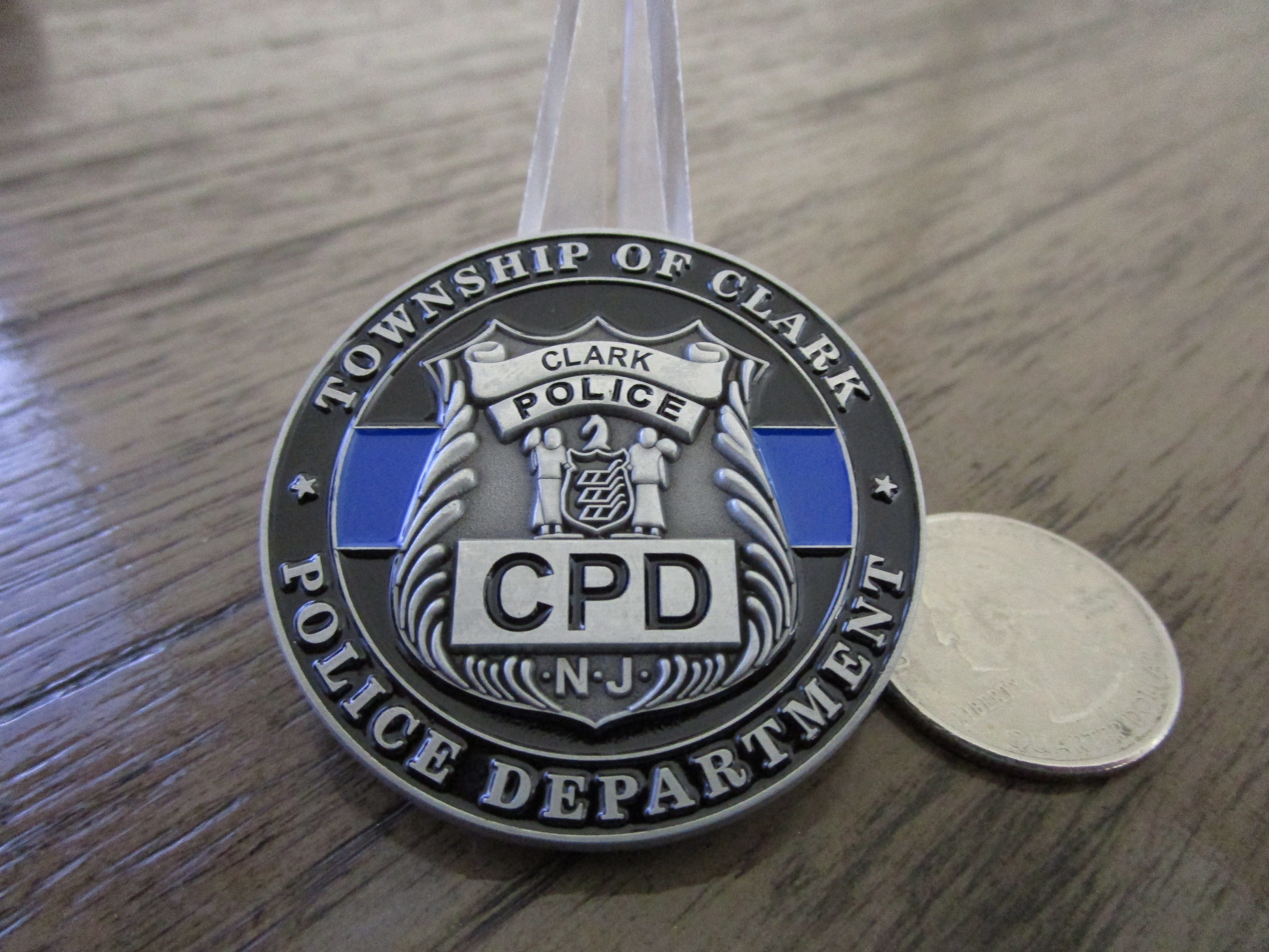 Township of Clark Police Department New Jersey CPD Challenge Coin