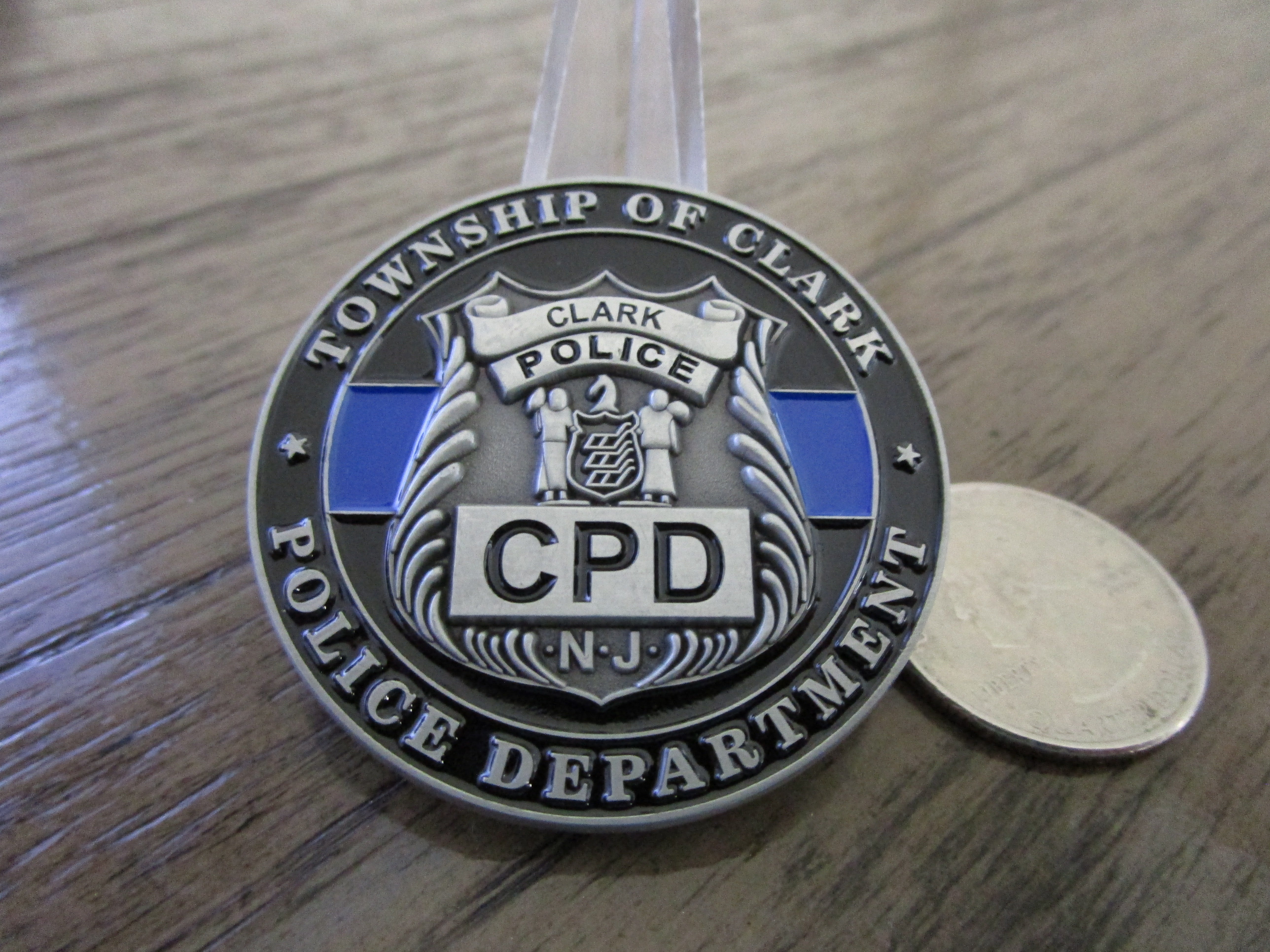 Township of Clark Police Department New Jersey CPD Challenge Coin