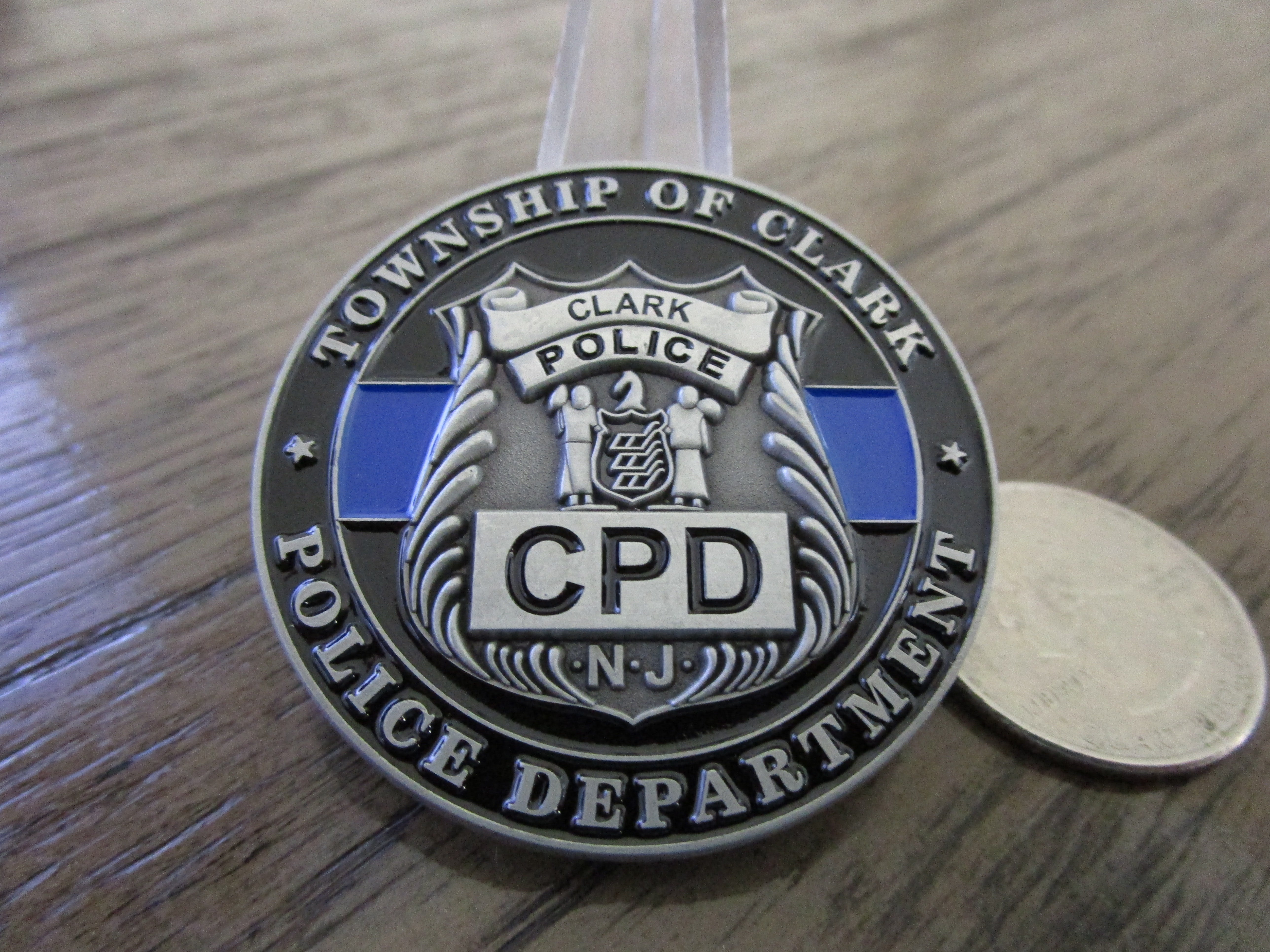 Township of Clark Police Department New Jersey CPD Challenge Coin