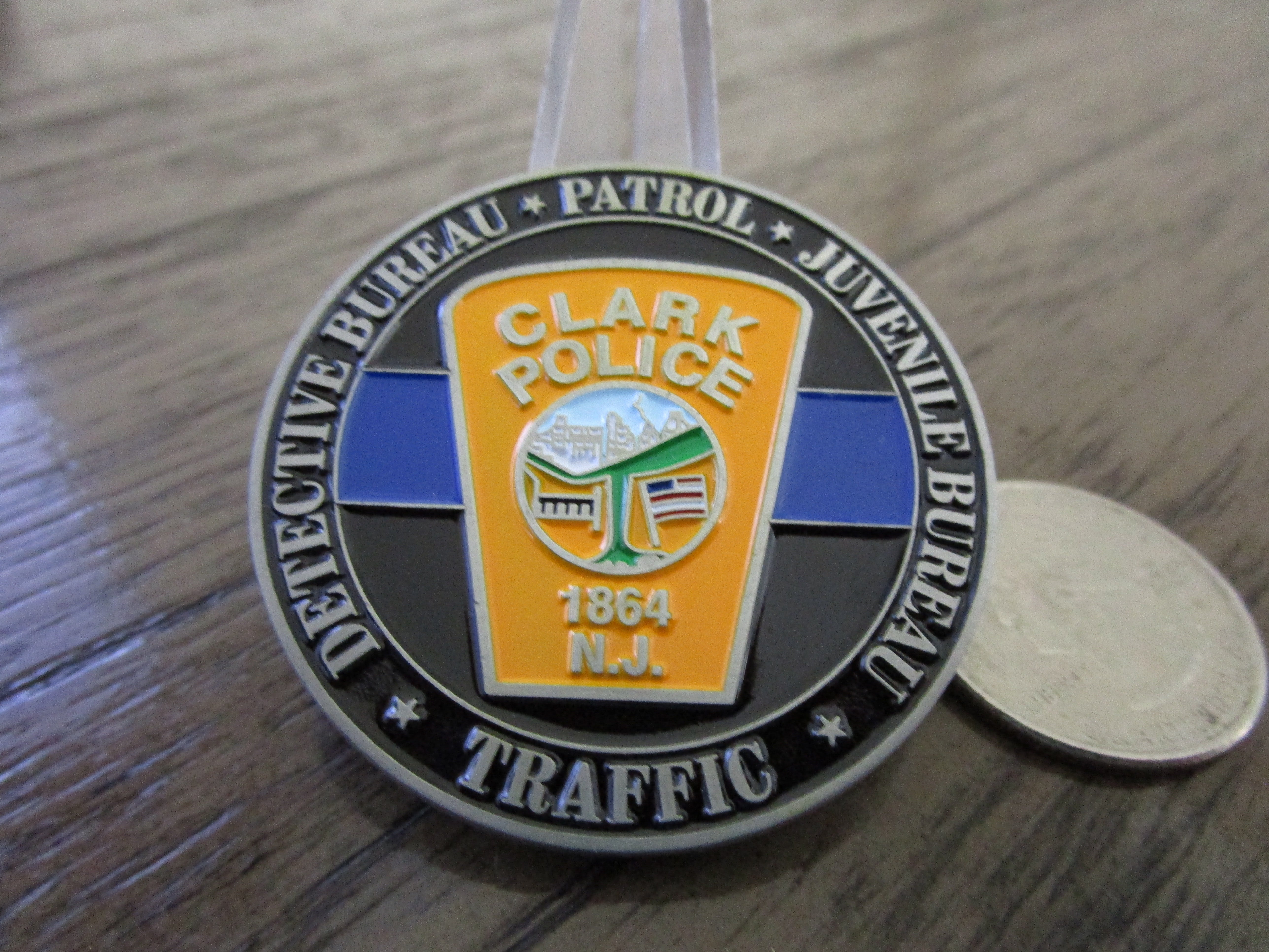 Township of Clark Police Department New Jersey CPD Challenge Coin