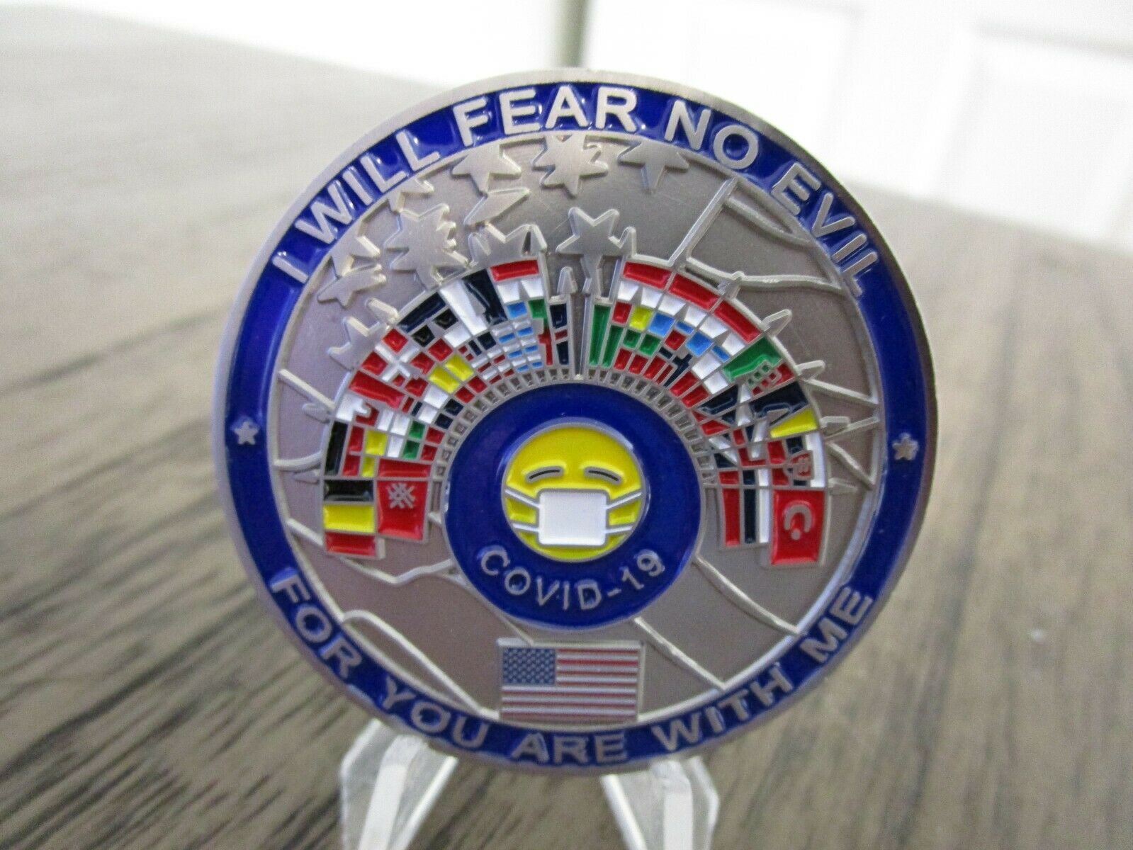 Federal Air Marshal Service FAMS FAM Virus Covid Pandemic Challenge Coin