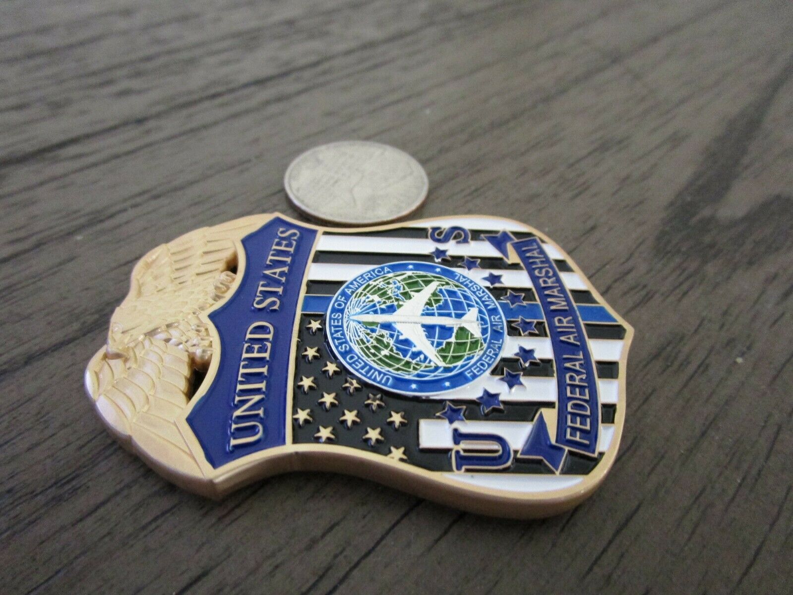 2021 Federal Air Marshal FAM 59th Presidential Inauguration BIDEN Challenge Coin