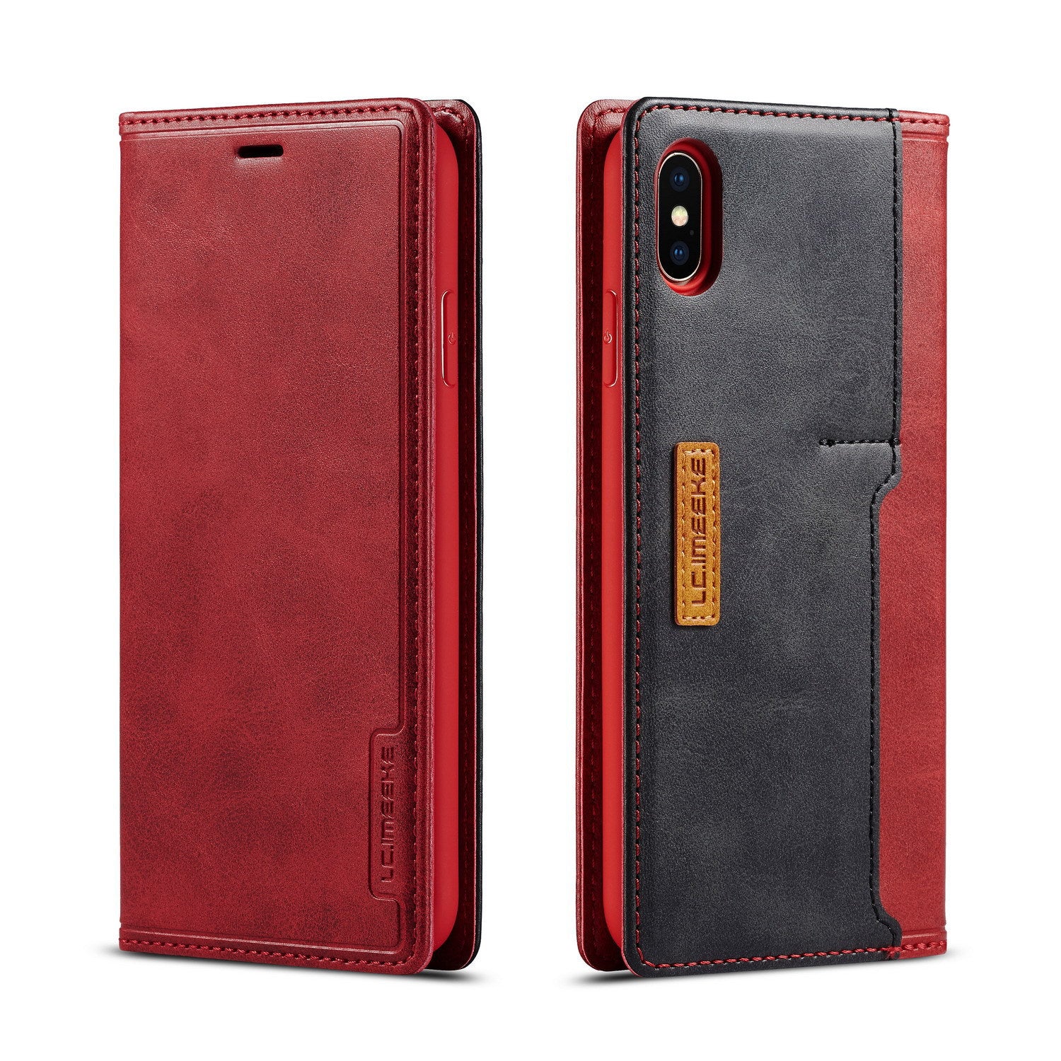 Wallet Leather Case Creative Retro Card Protective Case For iPhone 11