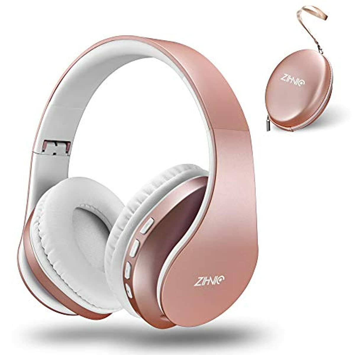 Bluetooth Headphones Over-Ear, Foldable Wireless and Wired Stereo Headset