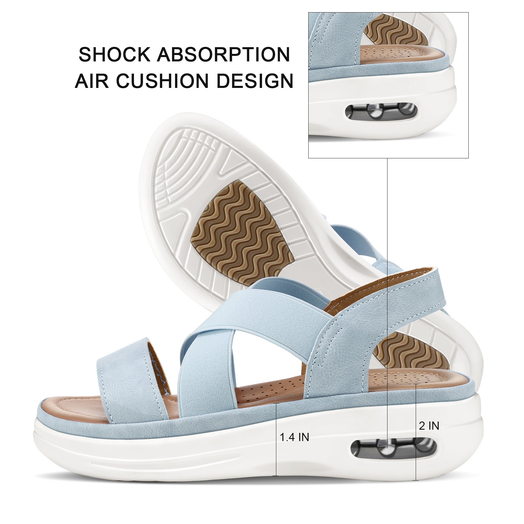 Lightweight Air Cushion Sandals