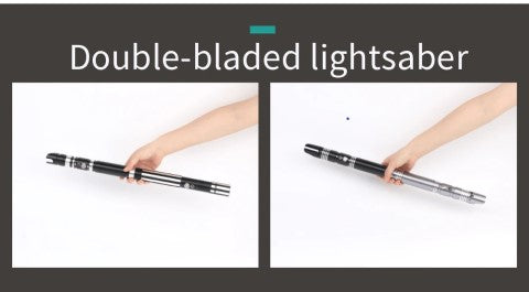 Double-bladed lightsaber