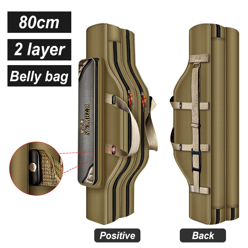 2/3/4 layer 80/90/100/120CM Multifunctional Fishing Bag