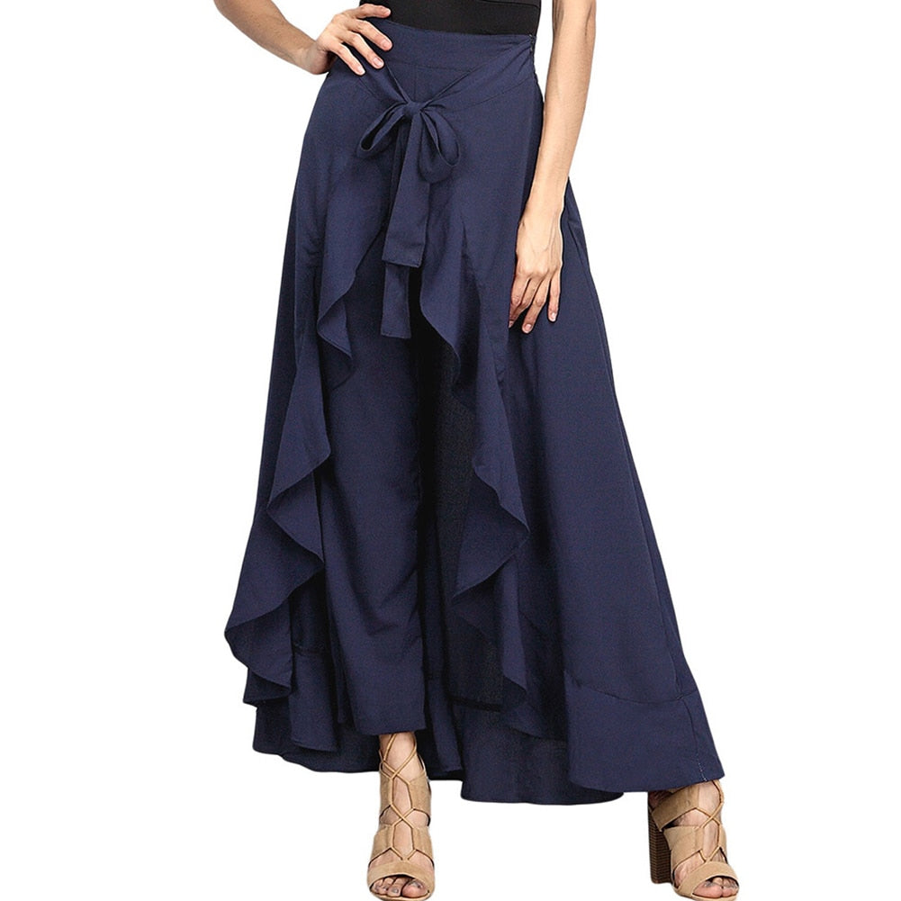 Palazzo Overlay Pant Skirts