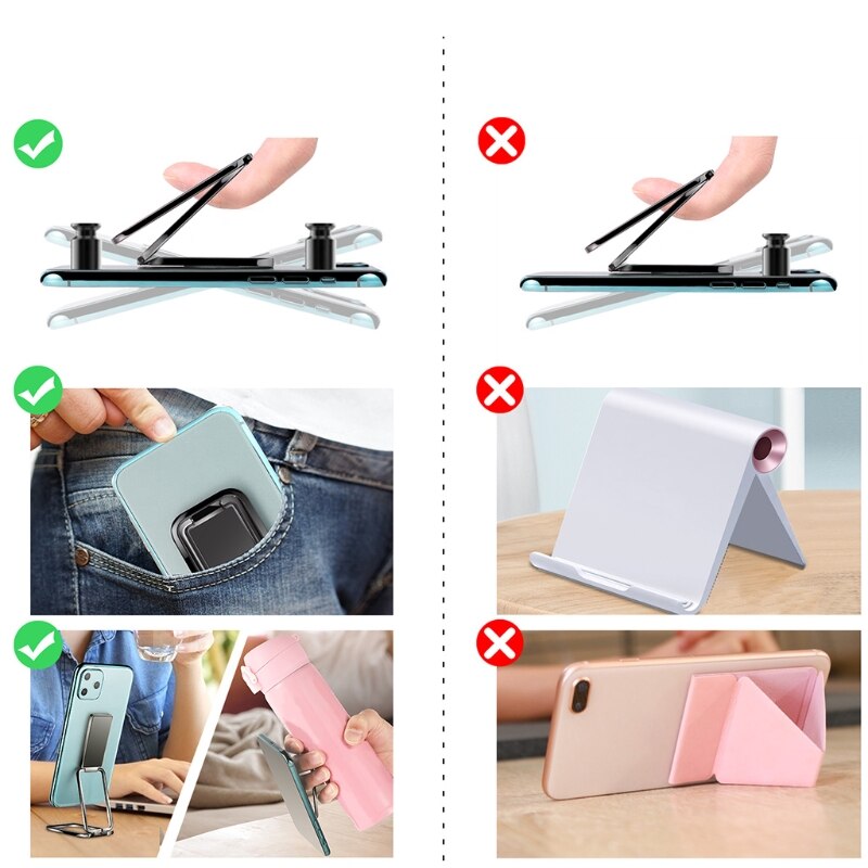 Foldable Swivel Phone Stand