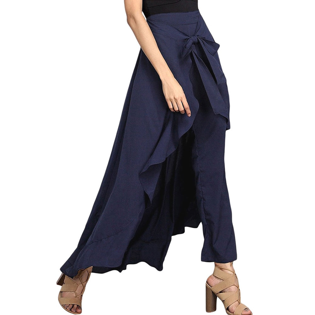 Palazzo Overlay Pant Skirts