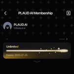 PLAUD AI Annual Unlimited Plan