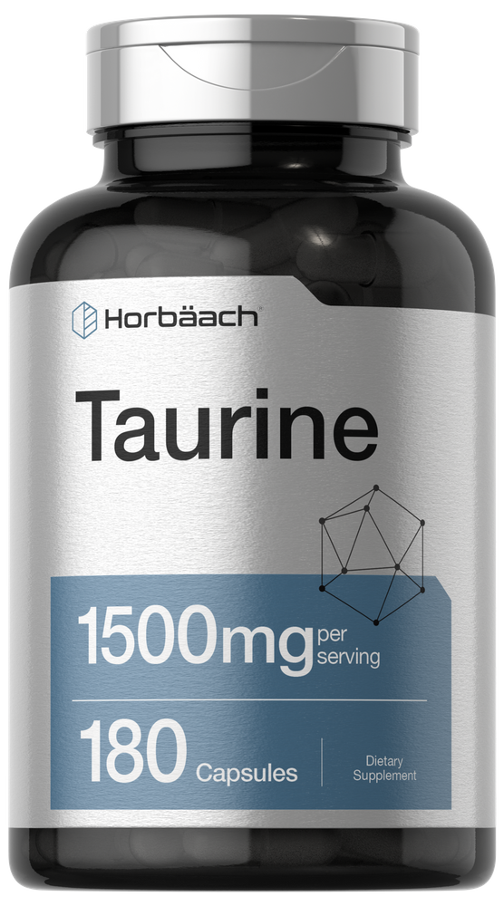 Taurine 1500mg | 180 Capsules