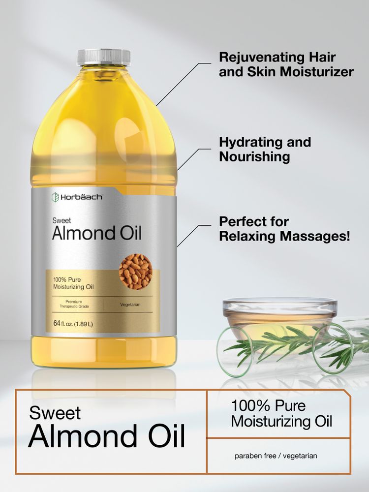 Sweet Almond Oil | 64oz Liquid