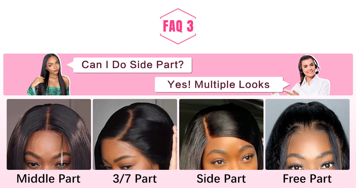 Wear & Go Affordable Straight 13x4 Swiss HD Lace Front Bob Wigs