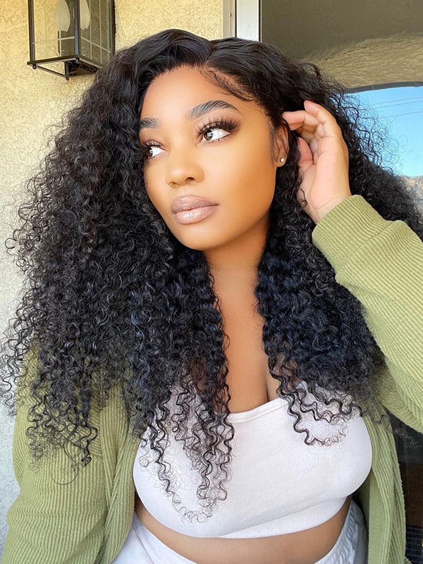 Wear & Go New In 6x4 Undetectable HD Glueless Jerry Curly Wigs