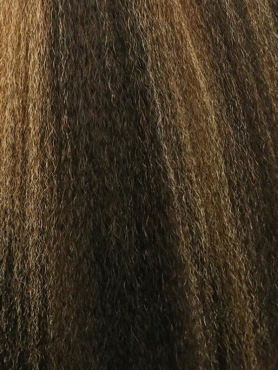 Pre Cut #4/27 Highlight Honey Blonde 6x4 HD Glueless Lace Kinky Straight Wigs