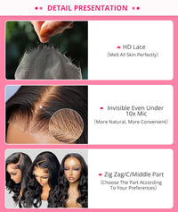 (Super Deal)Glueless 12inch Straight Bob Pre-Bleached Miny Knots 6X5 Wear Go Closure Wigs