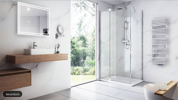 EMKE Glas Duschkabine