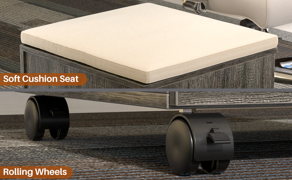 unikito furniture - rolling end table