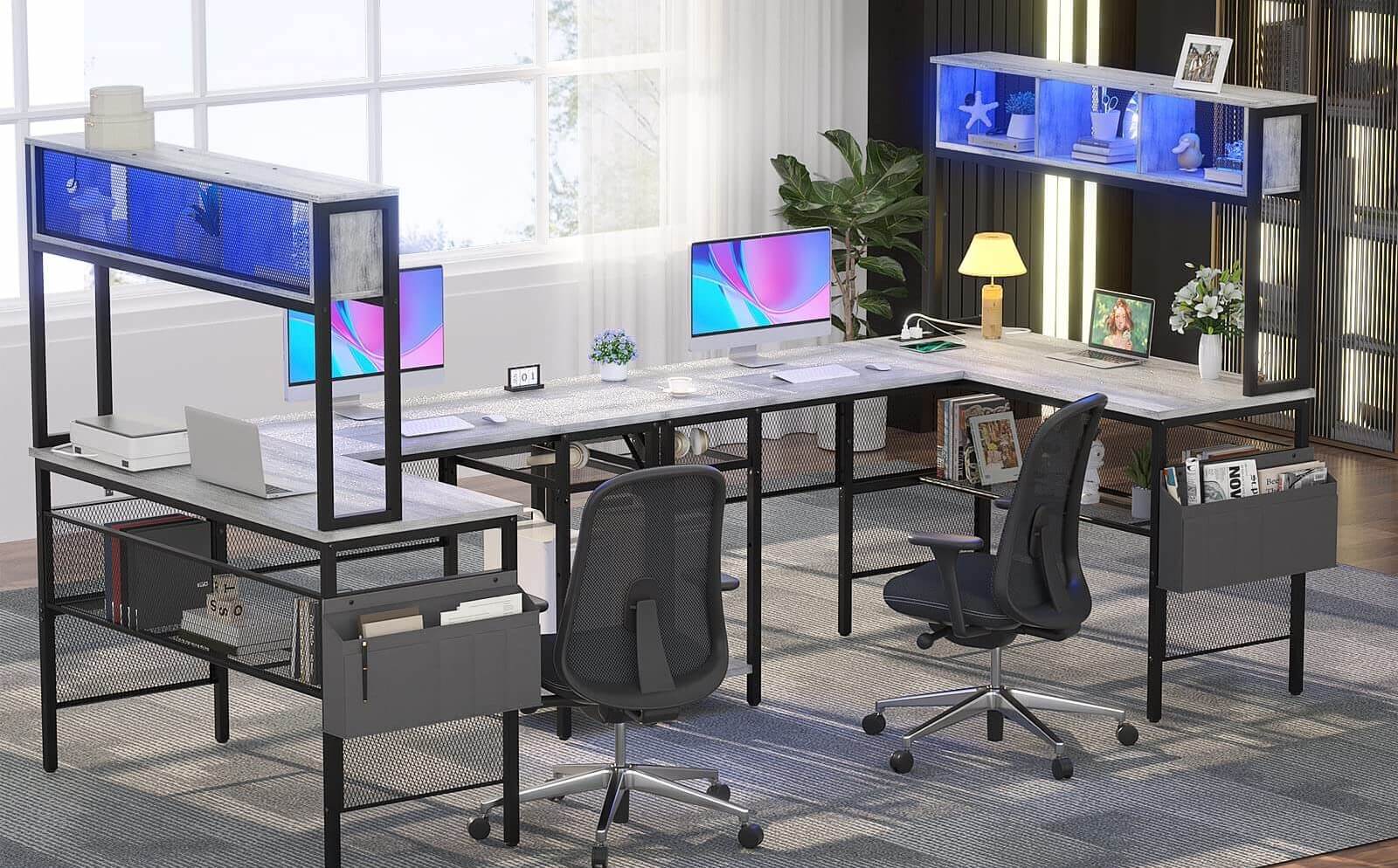 l shaped computer desks