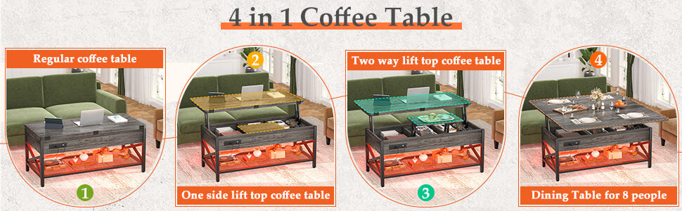 square coffee table