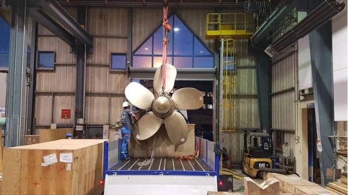 3D printed propellers for ships