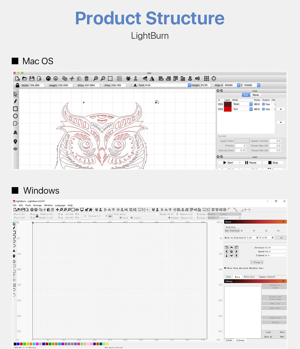 Flying Bear LaserMan Laser Engraver LightBurn License Key