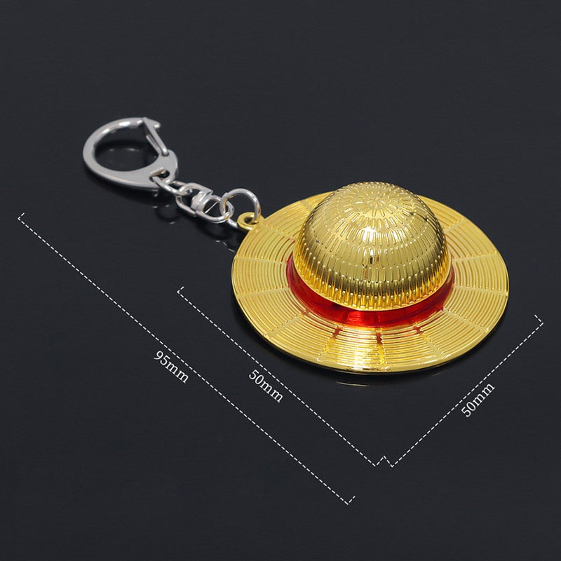 Straw Hat Keychain