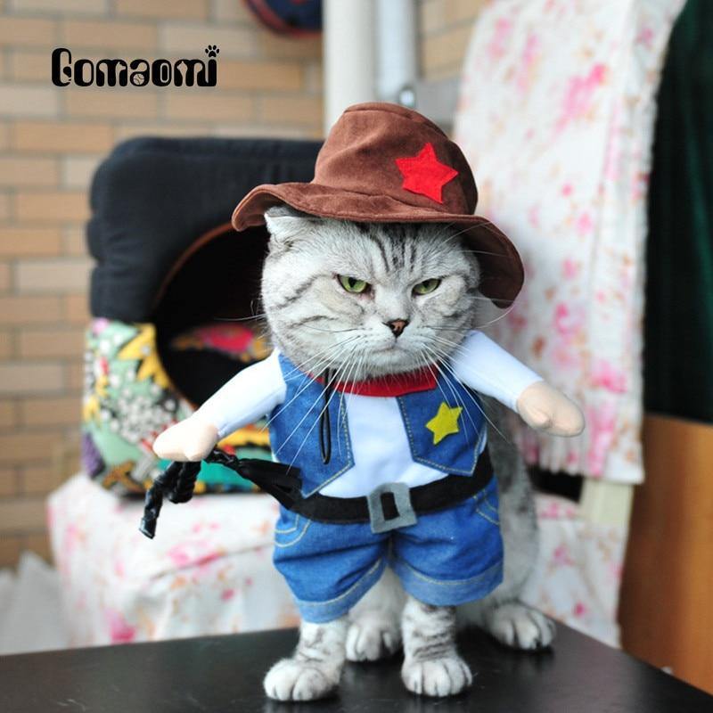 Cowboy Cat Patch Costume