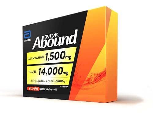 Abbot Abound Orange Flavor limited Edition 24g x 6 bags