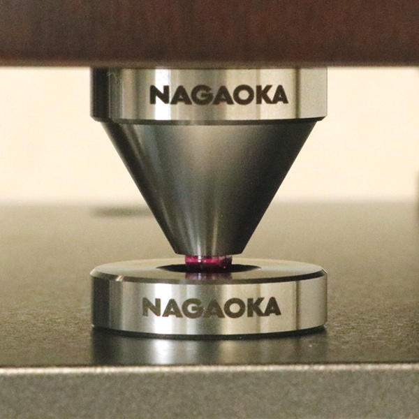 NAGAOKA Audio Insulator Stainless & Ruby INS-SU01 Made in Japan