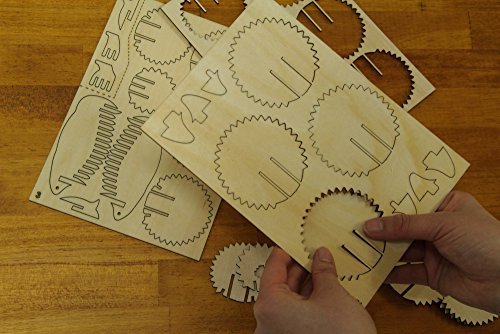 Azone ki-gu-mi Wooden Art 3D Puzzle Model Kit Dachshund