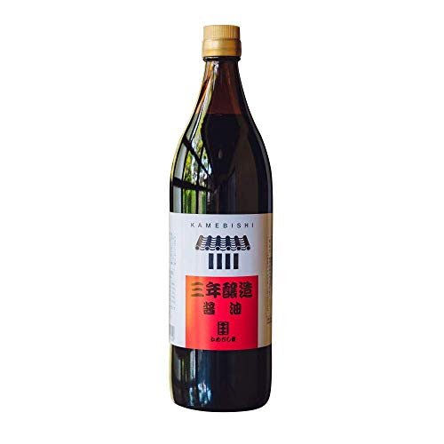 KameBishi three years brewed soy sauce 900ml