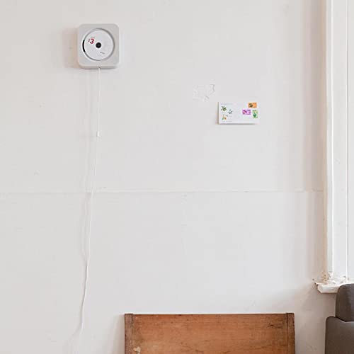 MUJI CD Player Wall CPD-4 Mounted Radio Audio FM White Remote Control Mountable