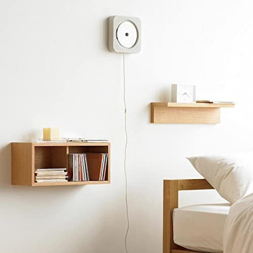 MUJI CD Player Wall CPD-4 Mounted Radio Audio FM White Remote Control Mountable